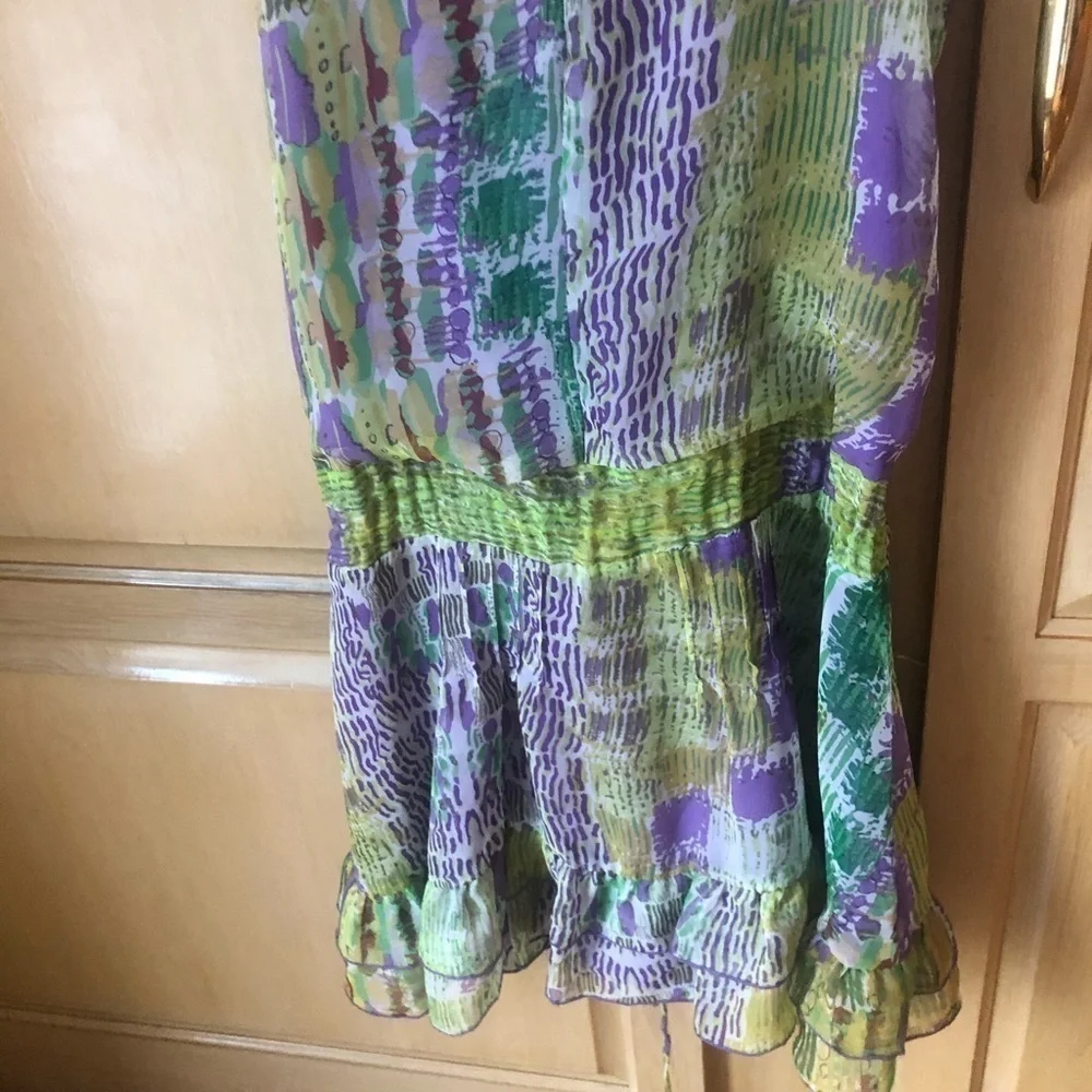 Purple & Green Dress​​​​​​​​​​​ - Picture 4 of 6